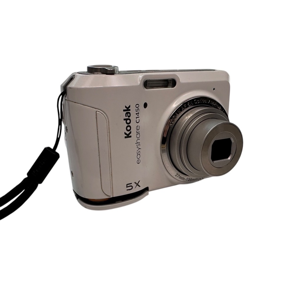 Kodak EasyShare C1450 Digital Camera White 5x Zoom Bundle - Tested and Works